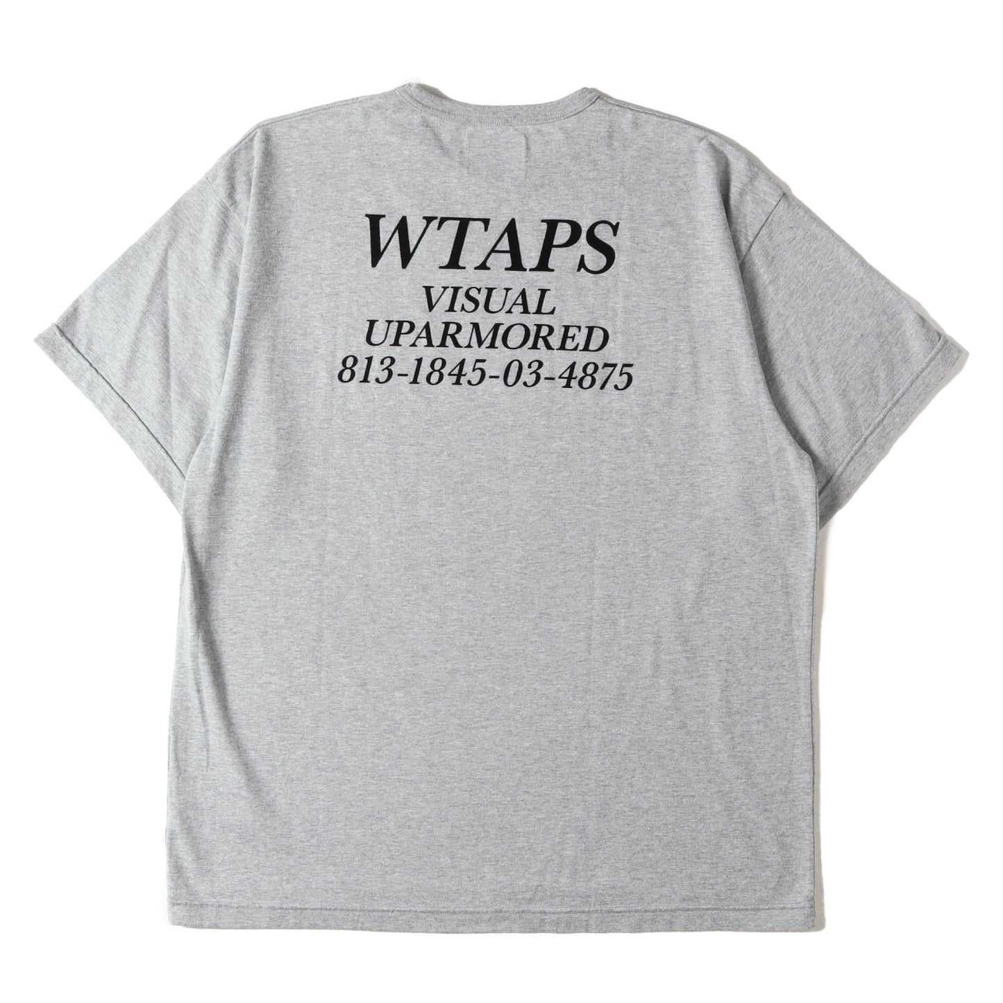 25AW フロッキープリント バックロゴ Tシャツ(ACADEMY / SS / CTPL)