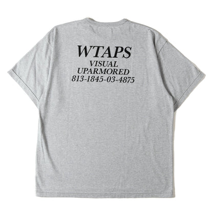 25AW フロッキープリント バックロゴ Tシャツ(ACADEMY / SS / CTPL)