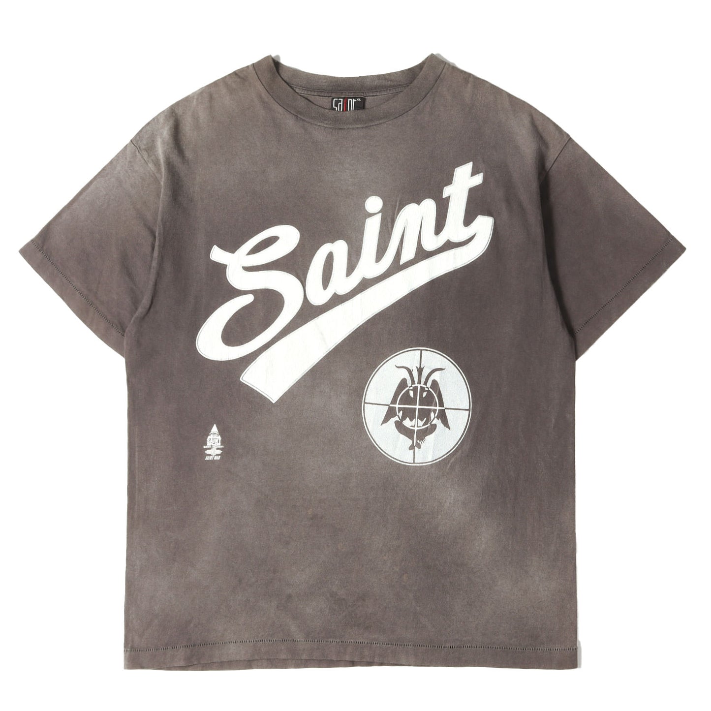 21AW ヴィンテージ加工 パブリック・エナミーロゴ Tシャツ(SS TEE FOCUS)