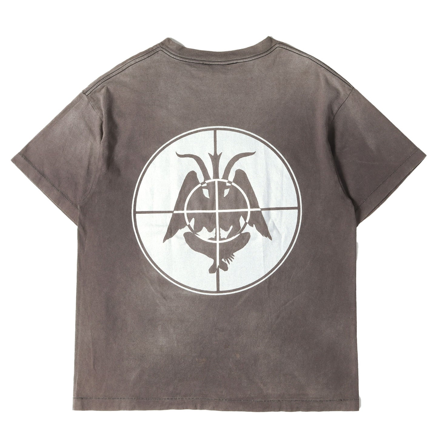 21AW ヴィンテージ加工 パブリック・エナミーロゴ Tシャツ(SS TEE FOCUS)