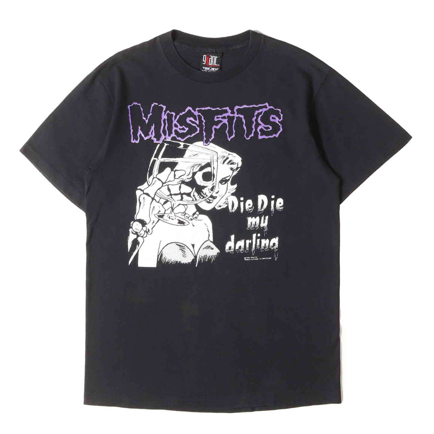 [希少モデル] 90s The Misfits Die Die My Darling ミスフィッツ Tシャツ / USA製 giant