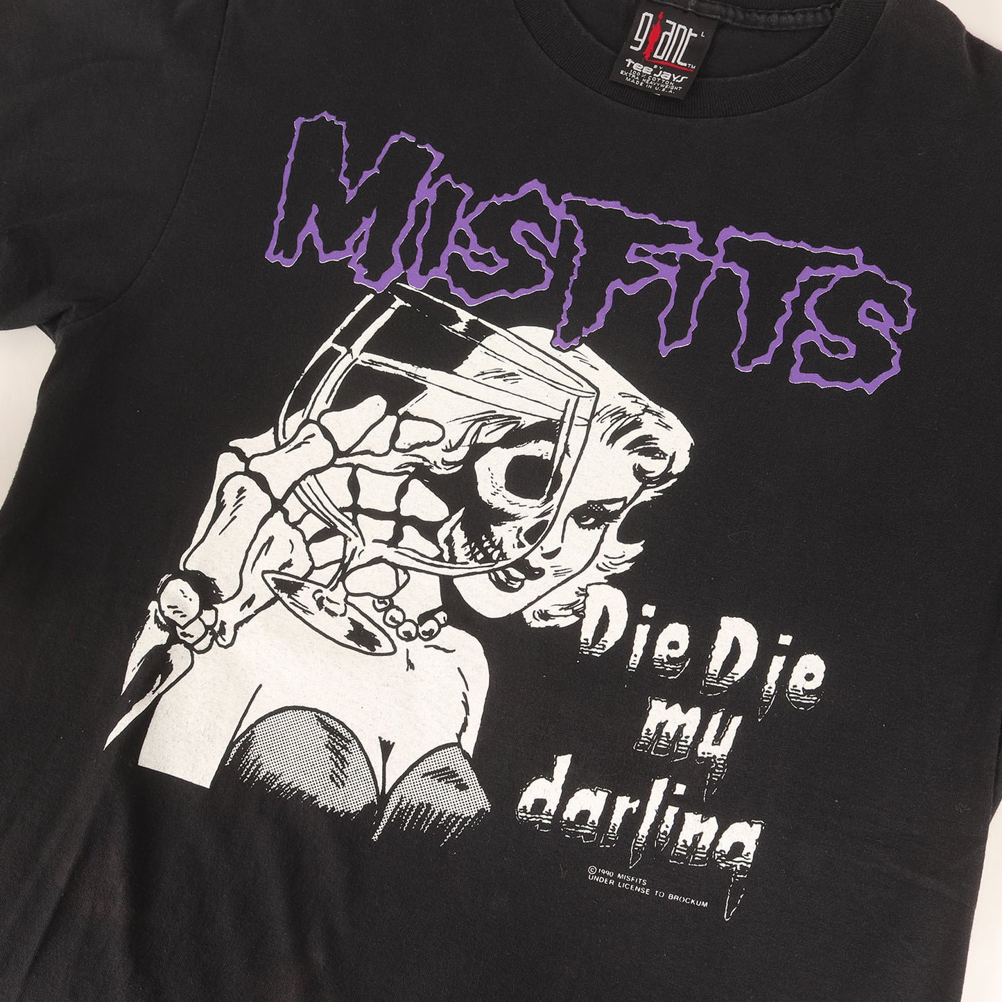 [希少モデル] 90s The Misfits Die Die My Darling ミスフィッツ Tシャツ / USA製 giant