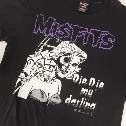 [希少モデル] 90s The Misfits Die Die My Darling ミスフィッツ Tシャツ / USA製 giant