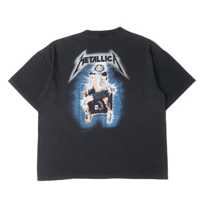 [GOODフェード] 90s Metallica Ride the Lightning メタリカ Tシャツ / エルサルバドル製 giant