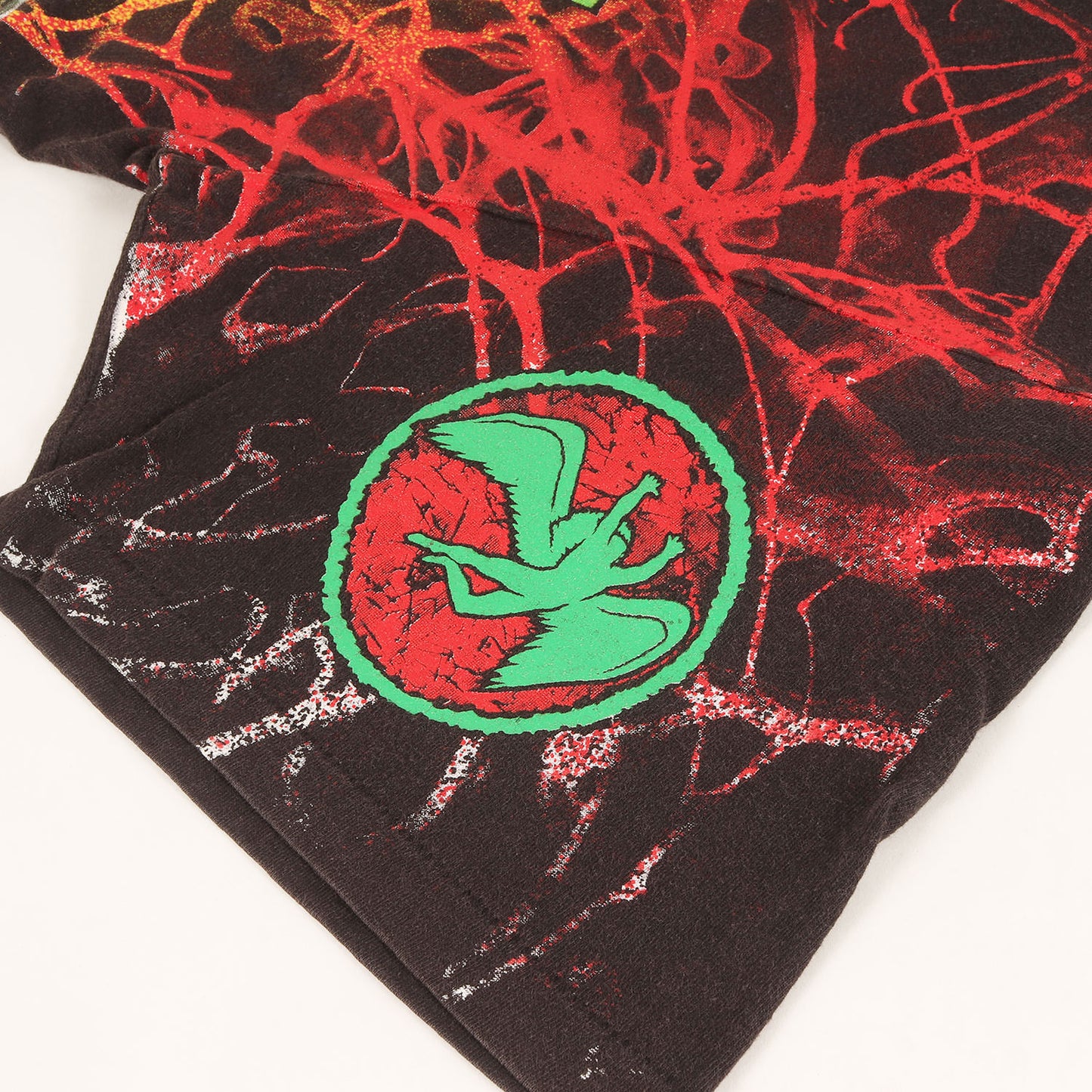 [希少モデル] 90s Led Zeppelin 聖なる館 Houses of the Holy オールオーバー Tシャツ / USA製 Hanes
