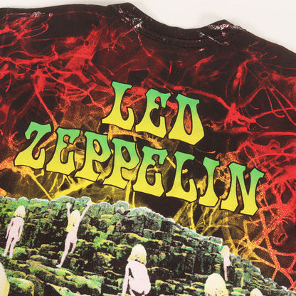 [希少モデル] 90s Led Zeppelin 聖なる館 Houses of the Holy オールオーバー Tシャツ / USA製 Hanes