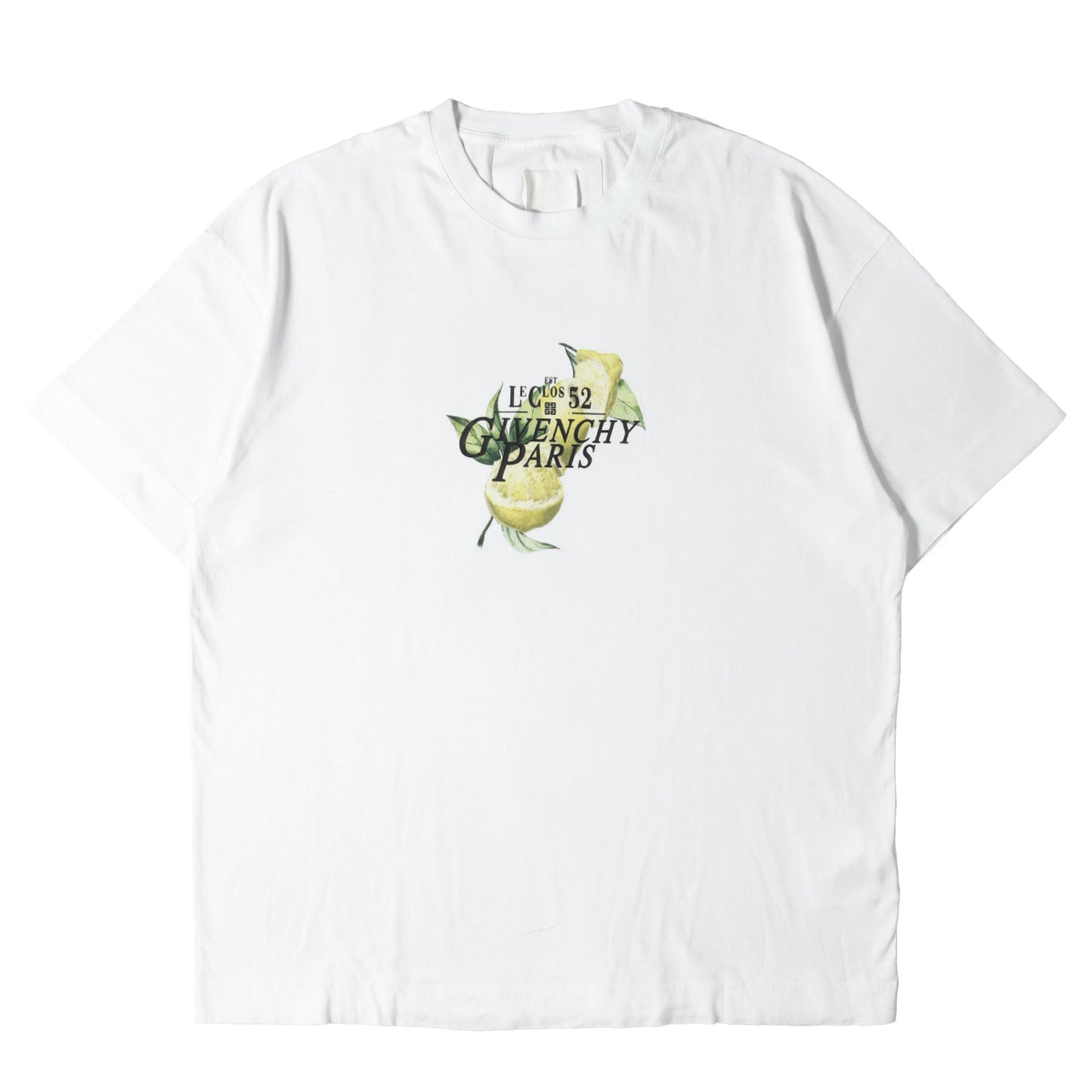 24AW グラフィックプリント クルーネック Tシャツ(Givenchy Logo Printed T-Shirt)
