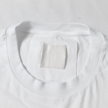 24AW グラフィックプリント クルーネック Tシャツ(Givenchy Logo Printed T-Shirt)