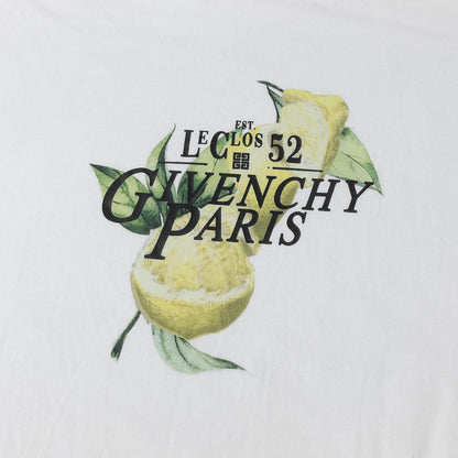 24AW グラフィックプリント クルーネック Tシャツ(Givenchy Logo Printed T-Shirt)