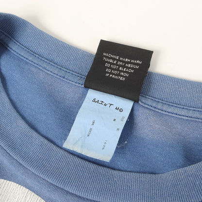 22SS ヴィンテージ加工 メッセージロゴ Tシャツ(SS TEE LOVE FROM SAINT)