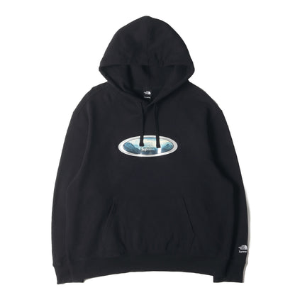 21AW ×THE NORTH FACE レンチキュラーパッチ スウェットパーカー(Lenticular Mountains Hooded Sweatshirt)