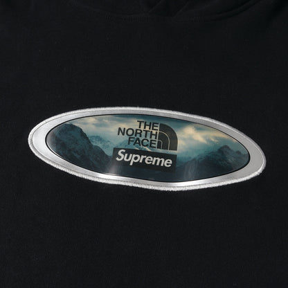 21AW ×THE NORTH FACE レンチキュラーパッチ スウェットパーカー(Lenticular Mountains Hooded Sweatshirt)