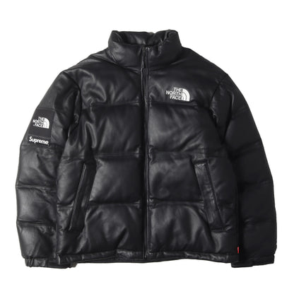 ×THE NORTH FACE シープスキンレザー ヌプシ ダウンジャケット(Leather Nuptse Jacket)