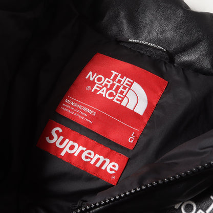 ×THE NORTH FACE シープスキンレザー ヌプシ ダウンジャケット(Leather Nuptse Jacket)