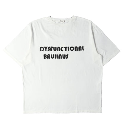 23SS DYSFUNCTIONAL BAUHAUS オーバーサイズ クルーネック Tシャツ