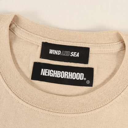 21SS ×WIND AND SEA コラボロゴ クルーネック Tシャツ