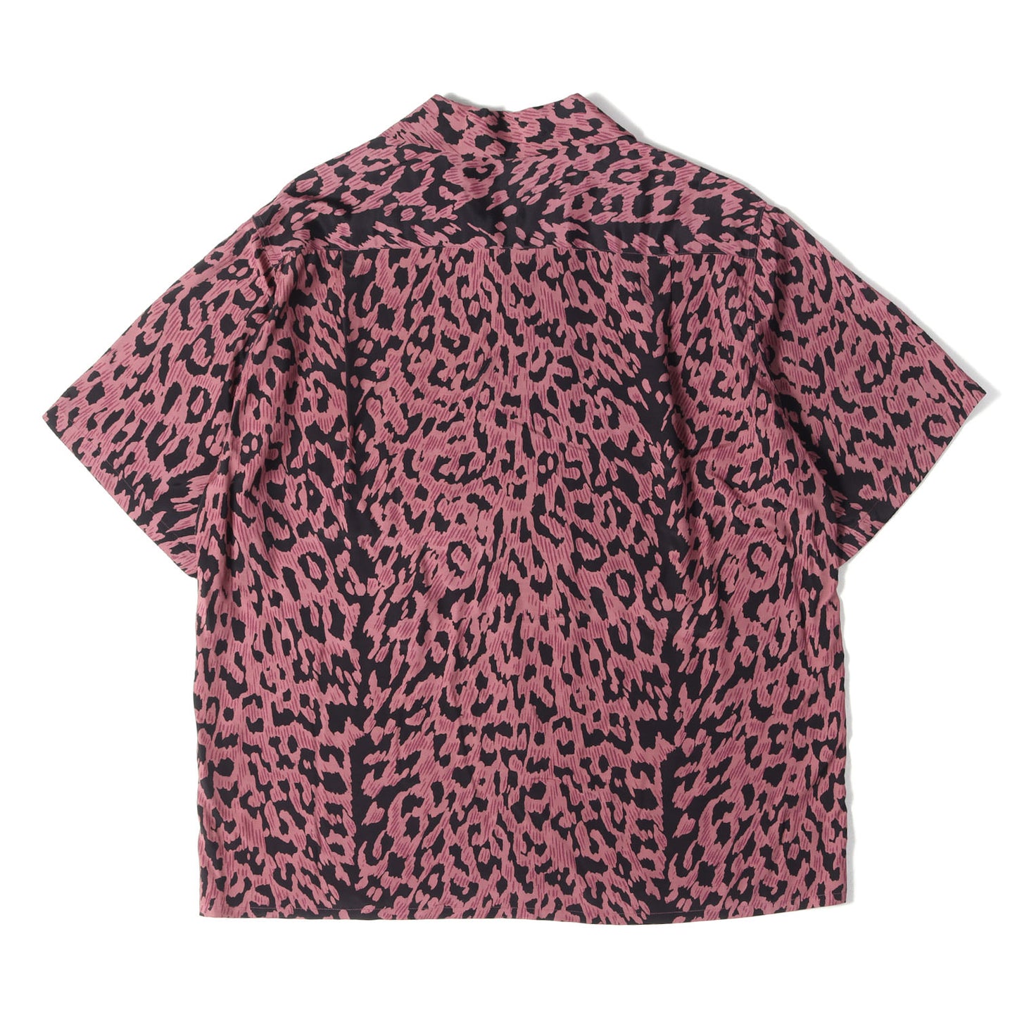 23SS レオパード柄 レーヨン ハワイアンシャツ / アロハシャツ(HAWAIIAN SHIRT S/S)