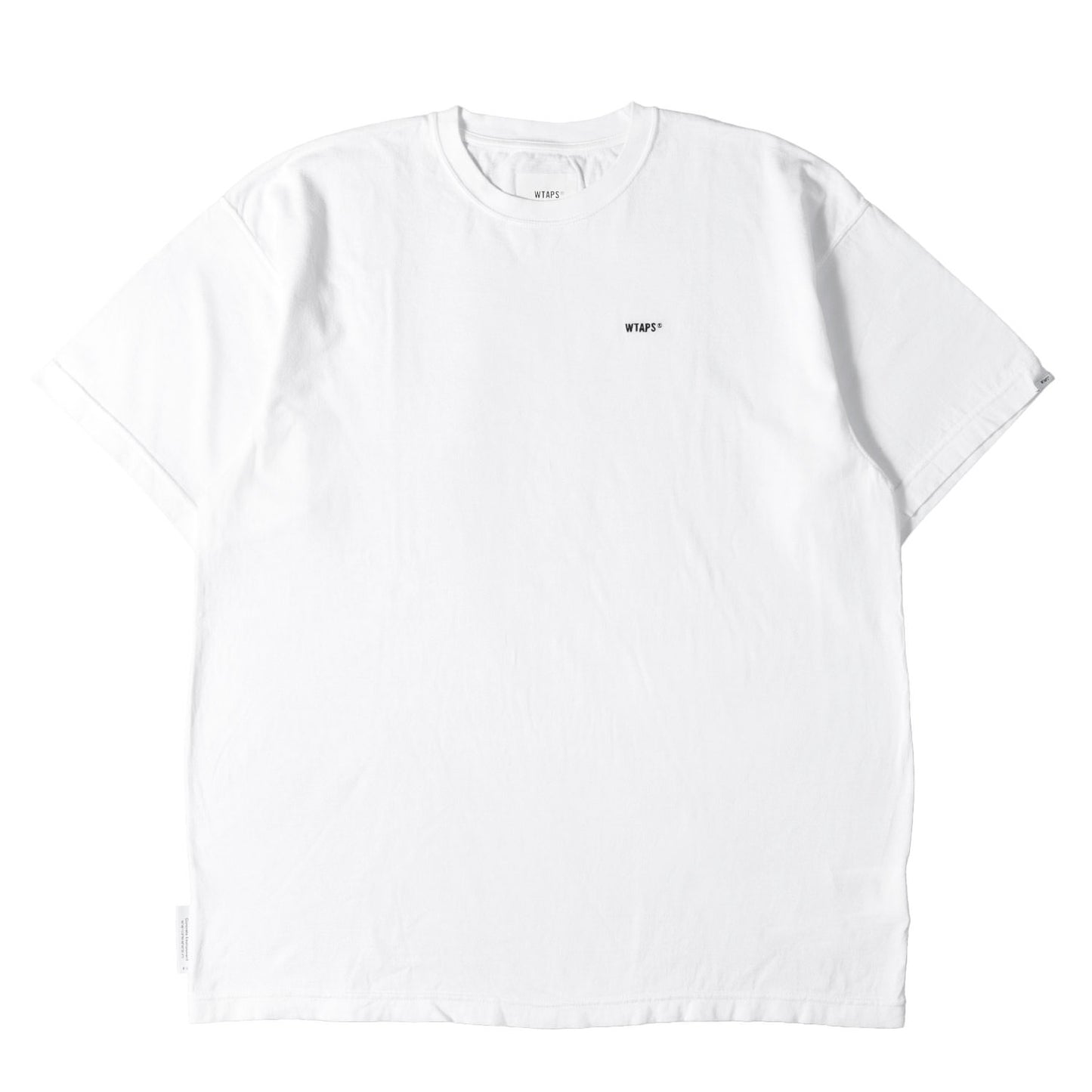 23SS ワンポイント刺繍 クルーネック Tシャツ(SIGN / SS / COTTON)