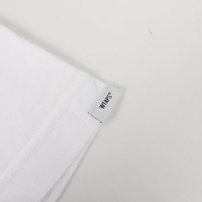 23SS ワンポイント刺繍 クルーネック Tシャツ(SIGN / SS / COTTON)