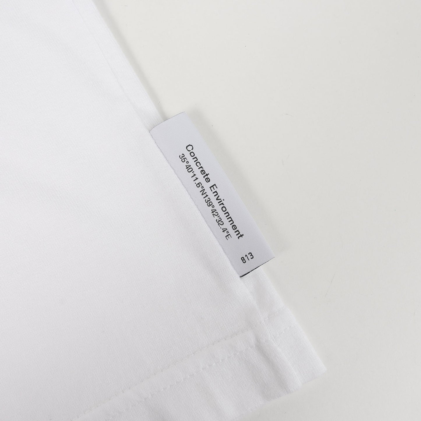 23SS ワンポイント刺繍 クルーネック Tシャツ(SIGN / SS / COTTON)