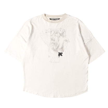 24AW バックロゴ イラストグラフィック オーバーサイズ Tシャツ
