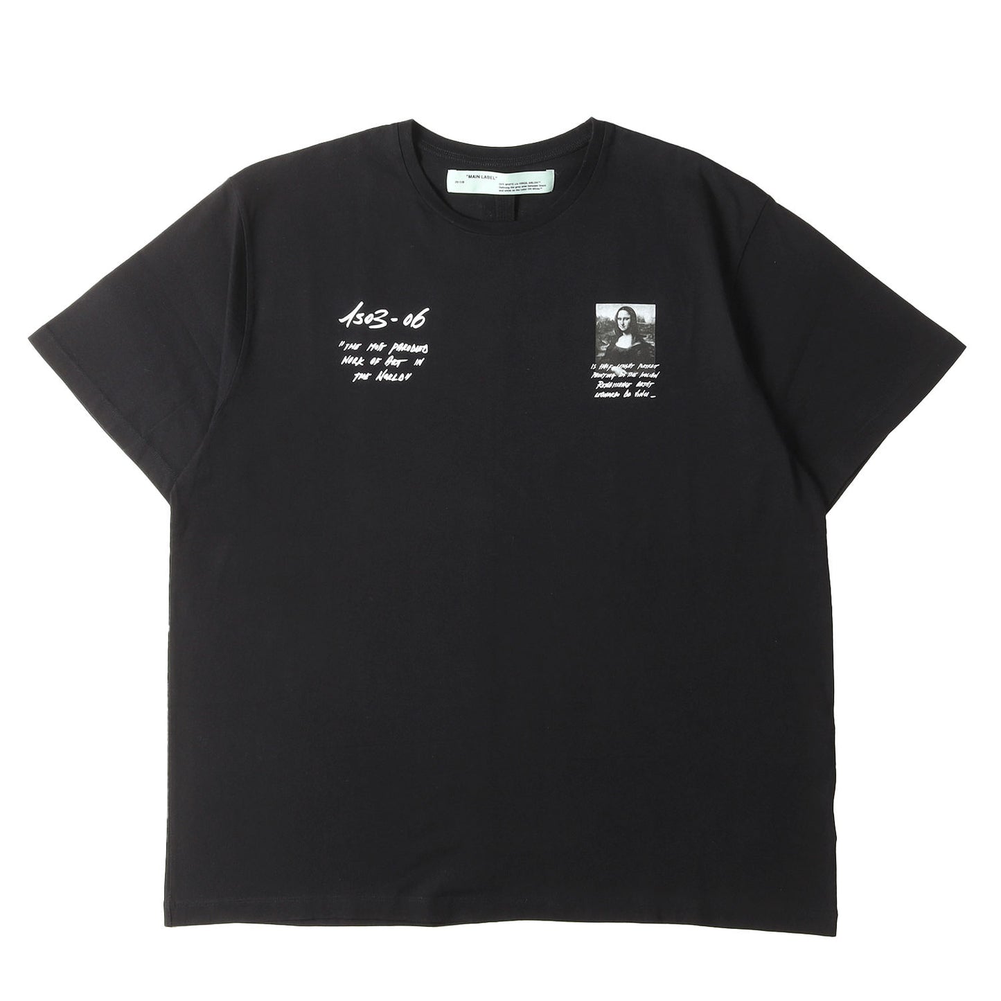 モナリザ グラフィック オーバーサイズ Tシャツ(MONNALISA S S OVER TEE)