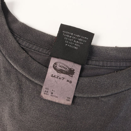 24SS ×LASTMAN ヴィンテージ加工 グラフィック Tシャツ(LM_SS TEE / HOLY GHOST)