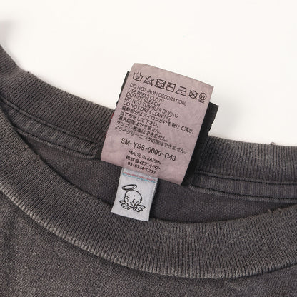 24SS ×LASTMAN ヴィンテージ加工 グラフィック Tシャツ(LM_SS TEE / HOLY GHOST)