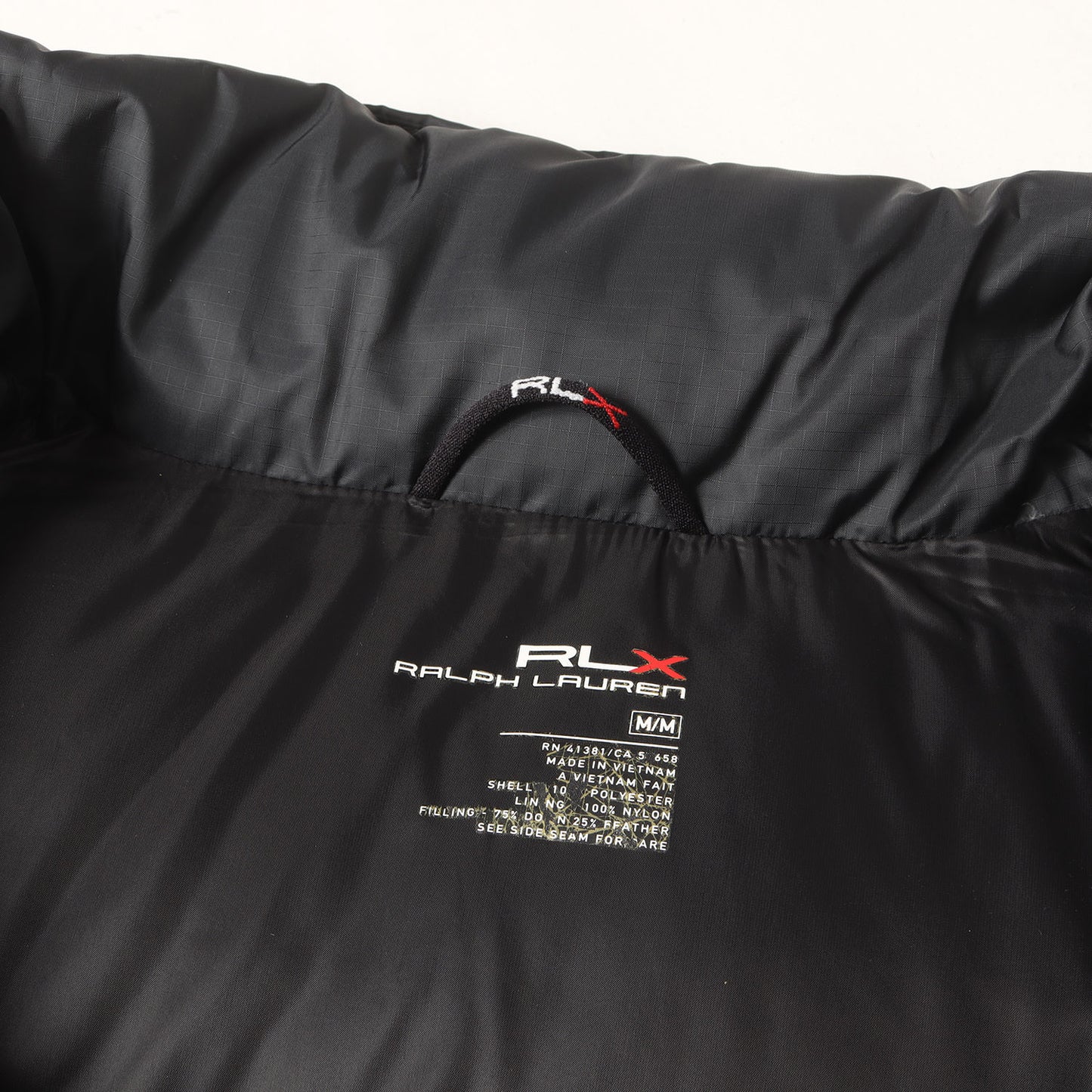 リップストップ フルジップ ダウンベスト