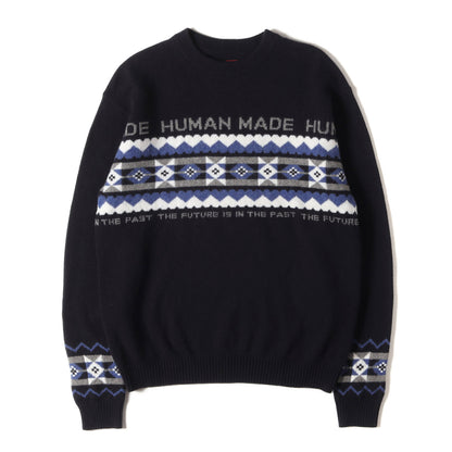 24AW ノルディック ウールニット セーター(NORDIC KNIT SWEATER)