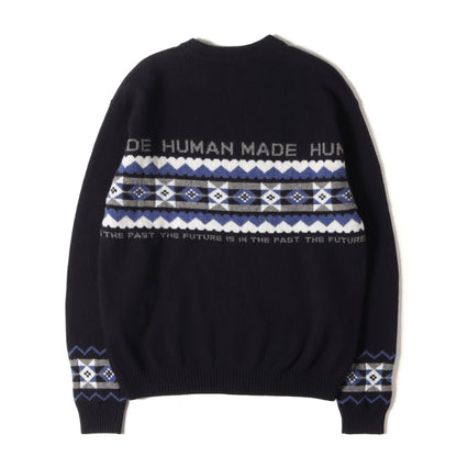 24AW ノルディック ウールニット セーター(NORDIC KNIT SWEATER)