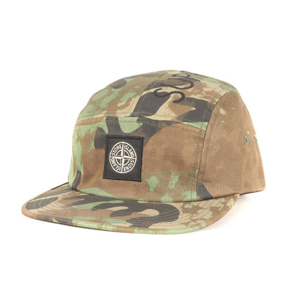 ×STONE ISLAND コットンサテン キャンプキャップ(Camp Cap)