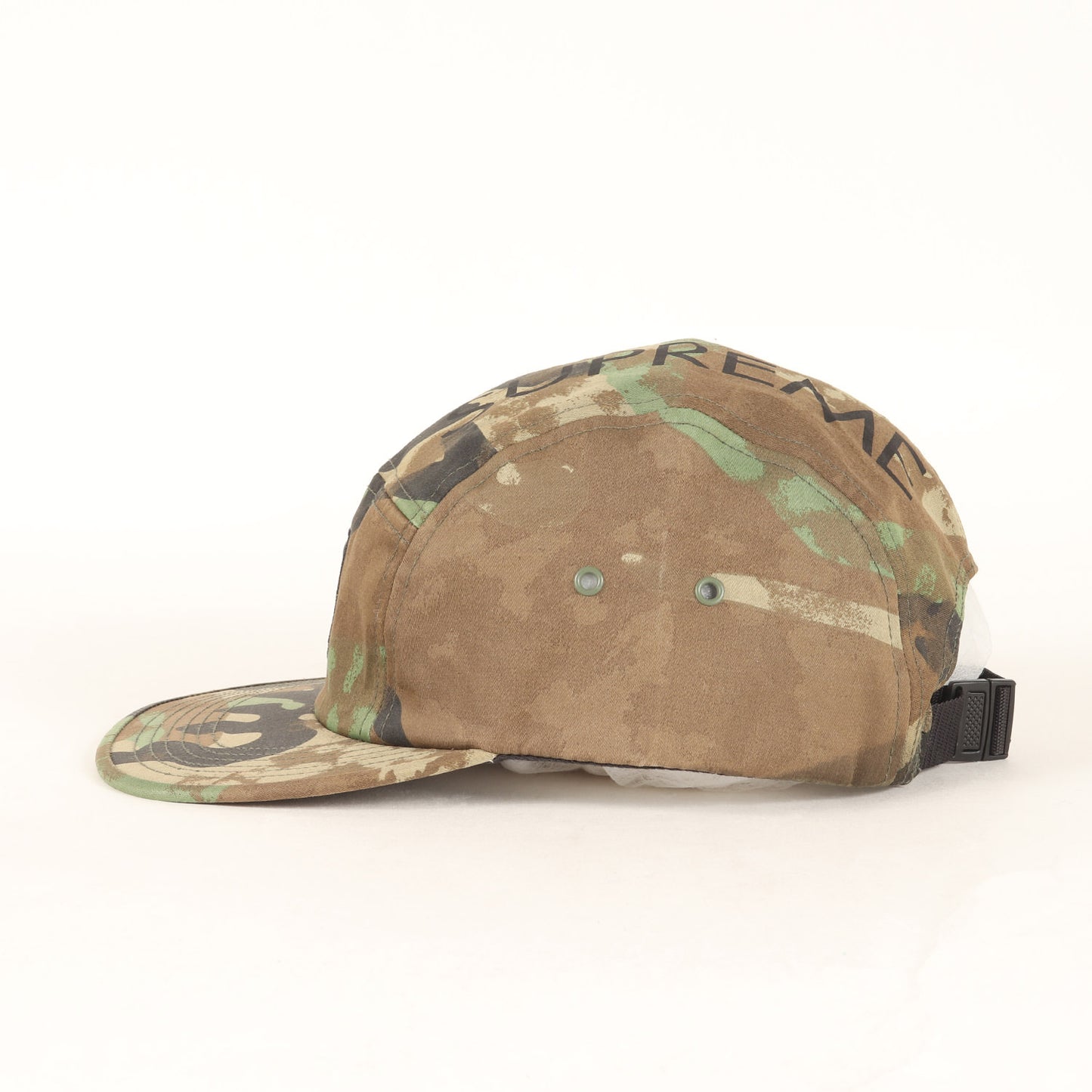 ×STONE ISLAND コットンサテン キャンプキャップ(Camp Cap)