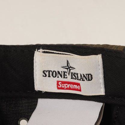 ×STONE ISLAND コットンサテン キャンプキャップ(Camp Cap)