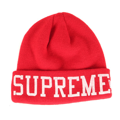 23AW ×NEW ERA ブランドロゴ ニットビーニー(New Era Varsity Beanie)
