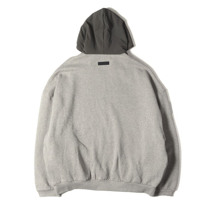 24SS FOG ESSENTIALS ナイロンフード スウェットパーカー(Nylon Fleece Hoodie)