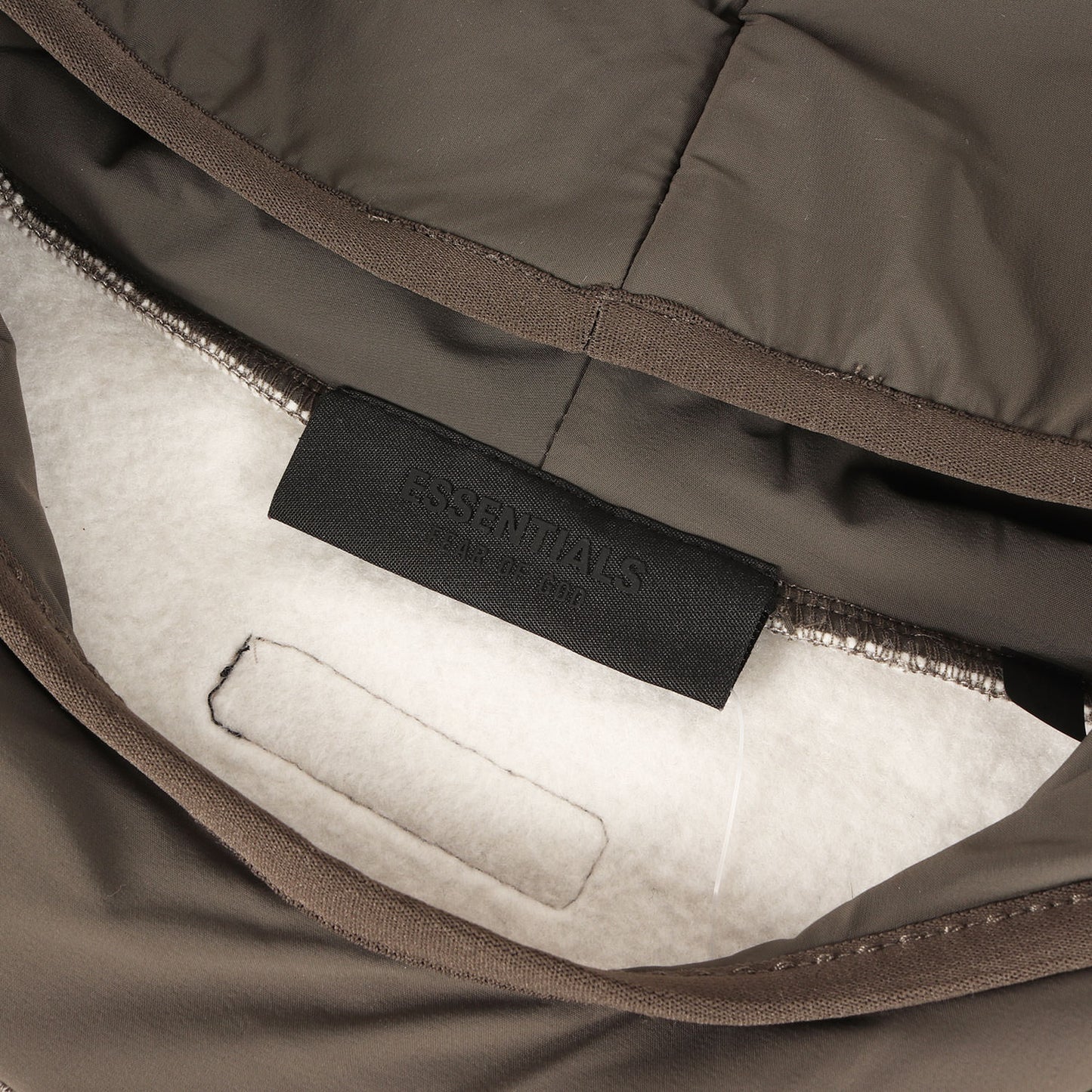 24SS FOG ESSENTIALS ナイロンフード スウェットパーカー(Nylon Fleece Hoodie)