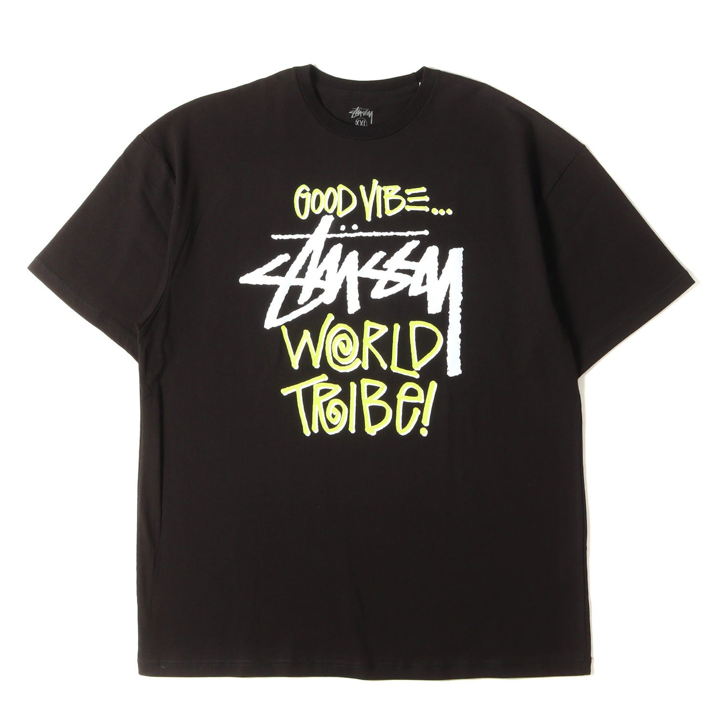 Good Vibe World Tribe ショーンフォントロゴ Tシャツ