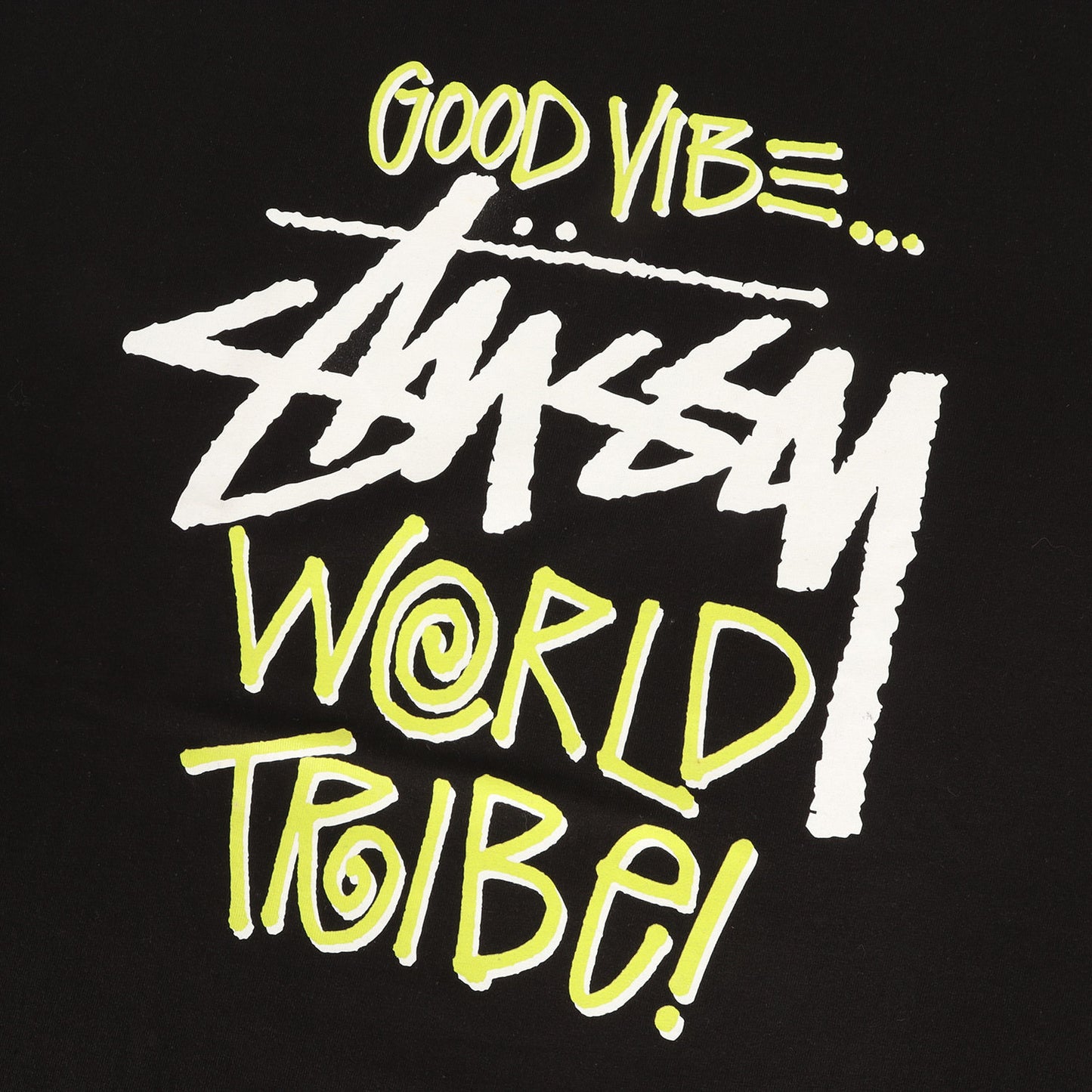 Good Vibe World Tribe ショーンフォントロゴ Tシャツ