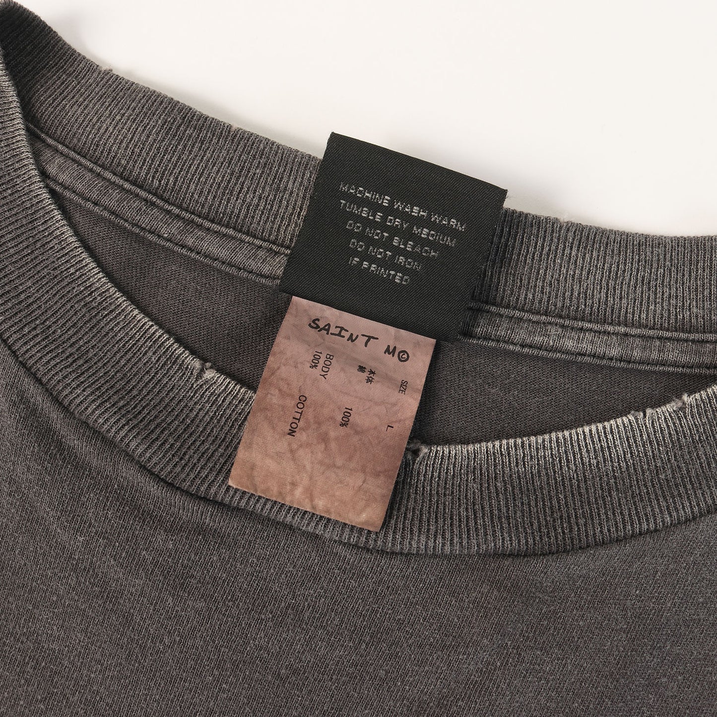 24AW ヴィンテージ加工 グラフィック Tシャツ(SAINT SS TEE)