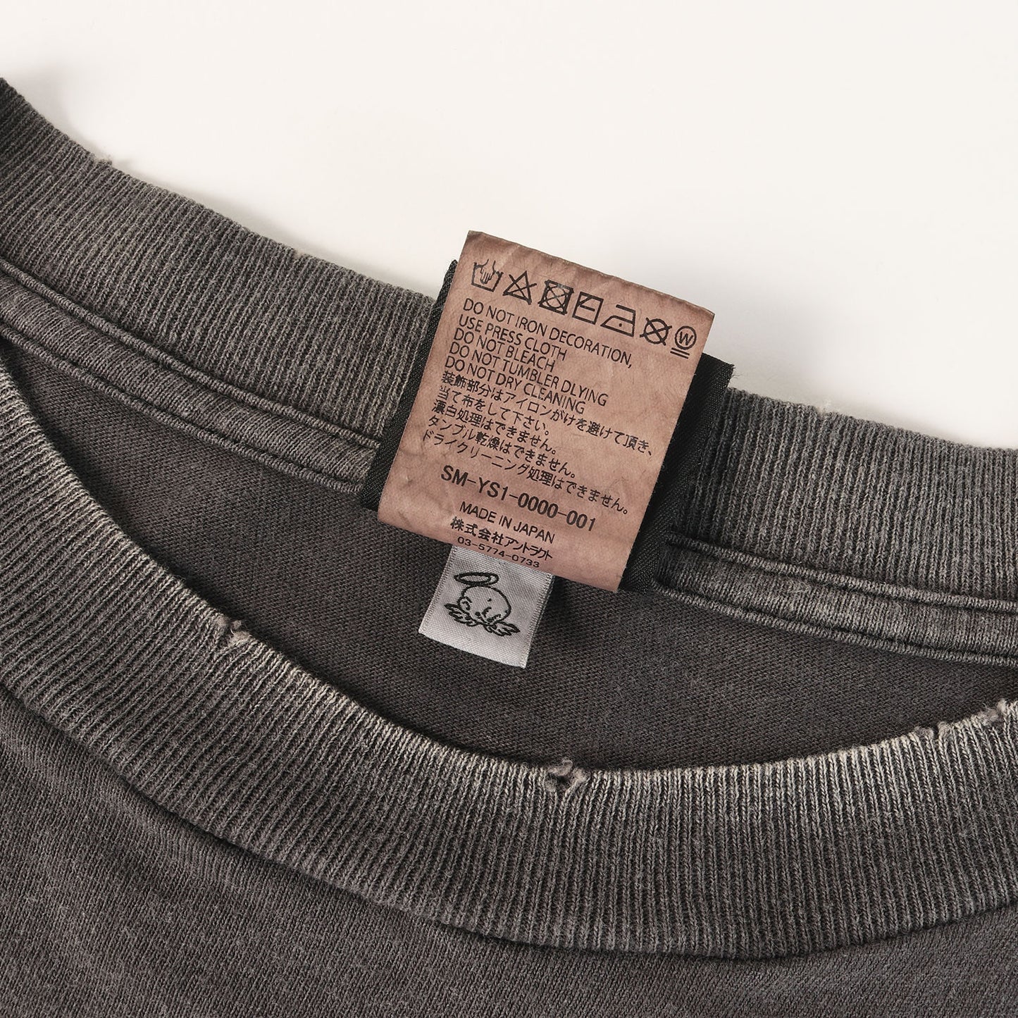 24AW ヴィンテージ加工 グラフィック Tシャツ(SAINT SS TEE)