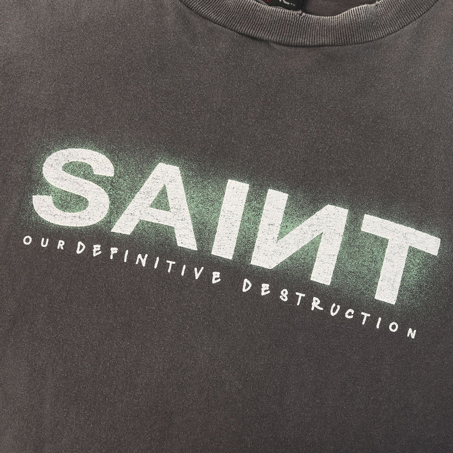 24AW ヴィンテージ加工 グラフィック Tシャツ(SAINT SS TEE)