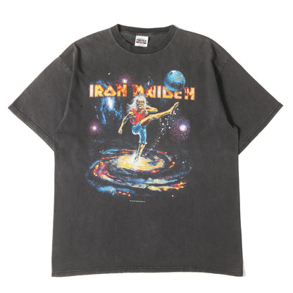 [GOODフェード] 90s IRON MAIDEN Virtual 11 World Tour アイアンメイデン Tシャツ / メキシコ製 TULTEX