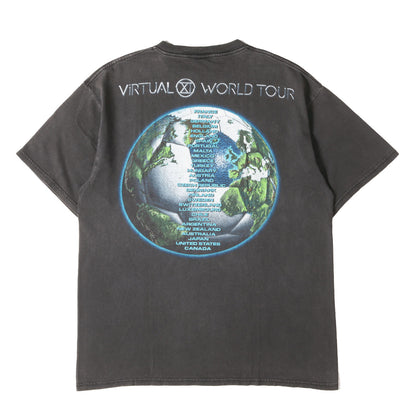 [GOODフェード] 90s IRON MAIDEN Virtual 11 World Tour アイアンメイデン Tシャツ / メキシコ製 TULTEX