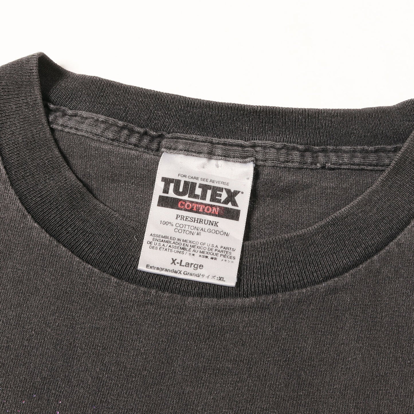 [GOODフェード] 90s IRON MAIDEN Virtual 11 World Tour アイアンメイデン Tシャツ / メキシコ製 TULTEX