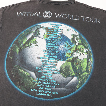 [GOODフェード] 90s IRON MAIDEN Virtual 11 World Tour アイアンメイデン Tシャツ / メキシコ製 TULTEX
