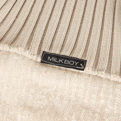 サクレッドハート タートルネック オーバーサイズ ニット セーター