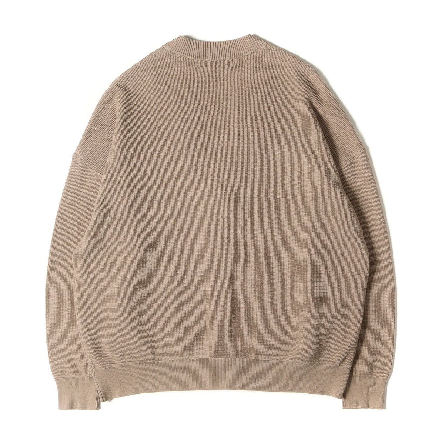 23SS ビッグシルエット ワッフルニット カーディガン(BIG WAFFLE CARDIGAN)