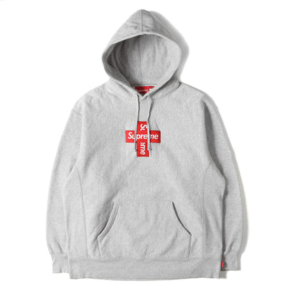 20AW クロスBOXロゴ スウェットパーカー(Cross Box Logo Hooded Sweatshirt)