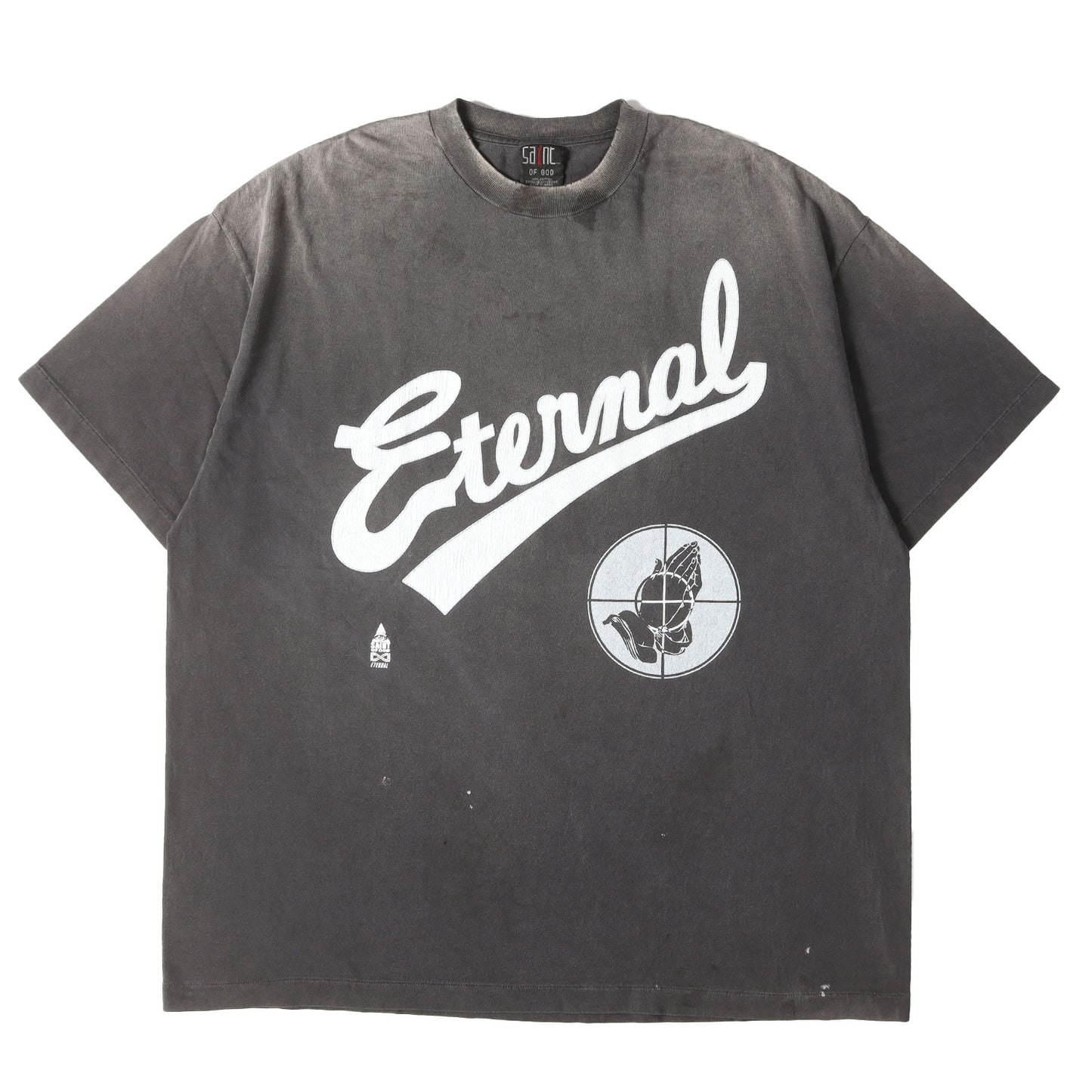 25SS ×FEAR OF GOD ヴィンテージ加工 オーバーサイズ Tシャツ (FG_SS TEE / SNT OF GOD)